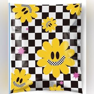 Poly mailers Groovy Flowers 10x13 (15pcs)